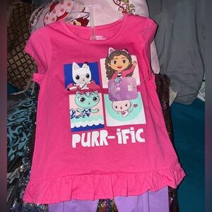Pink Purr-ific Graphic Tee